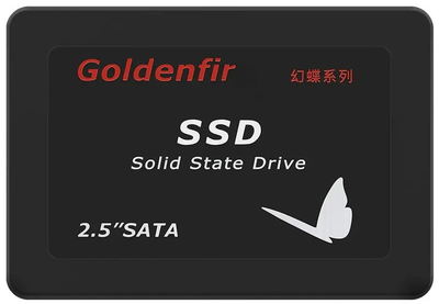 SSD-Накопичувач Goldenfir 256GB SATAIII 2.5` (Goldenfir) Black (D800-256GB)