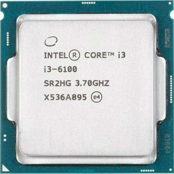 Процесор Intel Core I3-6100 (s1151, 4T, Tray) (I3-6100) Б/в