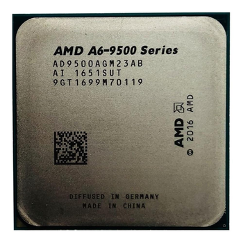 Процесор AMD A6-9500 (AM4, 2T, Tray) (A6-9500) Б/в