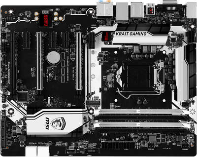 Материнська плата MSI Z170A Krait Gaming R6 Siege (s1151, Intel Z170, PCI-Ex16) (Z170A KRAIT GAMING R6 SIEGE:5), Б/в