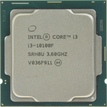Процесор Intel Core i3-10100F 3.6GHz/6MB (s1200) (BX8070110100F:5)
