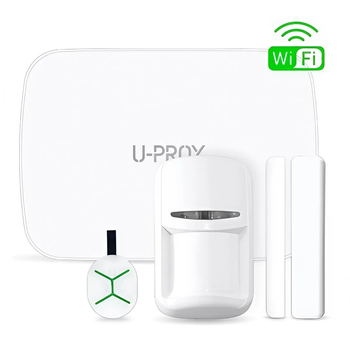 Комплект сигналізації U-Prox MPX LE KF, білий, 868.0–868.6 МГц, бездротова система безпеки