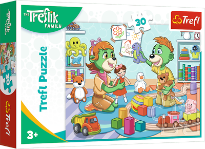 Puzzle Trefl Treflik Szczęśliwa rodzina 30 elementów 18303 (5900511183030)