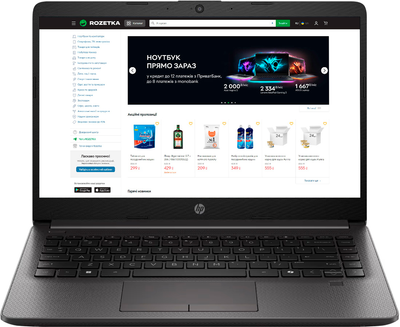Ноутбук HP 240R G9 (AD1Y1ET) Dark Ash Silver