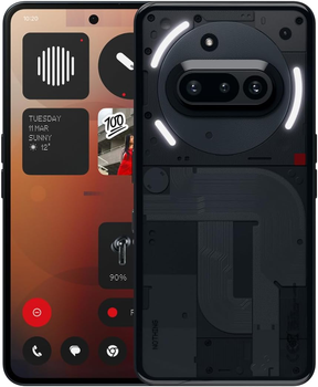 Smartfon Nothing Phone 3a 5G 12/256GB Black (A10400145)