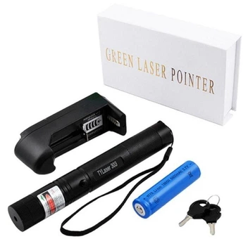 Лазерна вказівка Laser pointer Vkstar Jd-303 Green з акумулятором