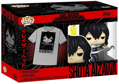 Набір Funko Pop! & Tee My Hero Academia Фігурка Шота Айзава + футболка розмір L 63394 (889698633949)