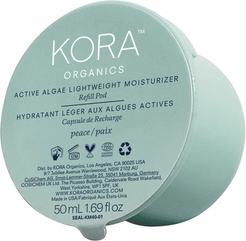 Змінний блок Крем для обличчя Kora Organics  Active Algae зволожувальний 50 мл (9342759005891)