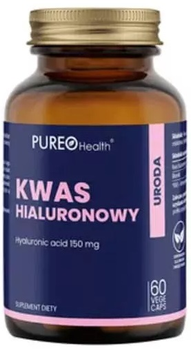 Дієтична добавка Pureo Health Гіалуронова кислота 60 капсул (5907637934287)