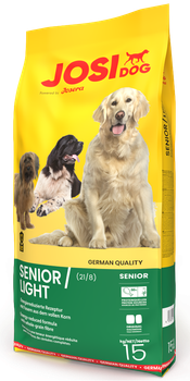Корм для старих собак JosiDog Senior / Light 15 кг – преміум харчування від Josera