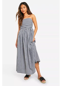 Платье boohoo 36 Черно-белый GZZ96513