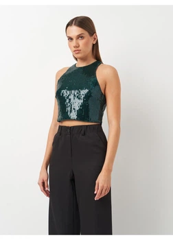 Блуза H&M S Зелений 1119043
