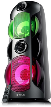 Акустична система REAL-EL X-787 Black Black