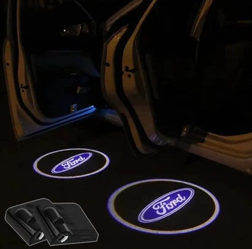 Проектор-подсветка дверей авто с логотипом Ford Цена за 1шт (с магнитом, на скотче)