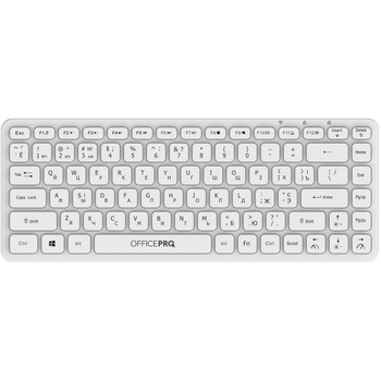 Клавіатура бездротова OfficePro SK790W Bluetooth White ( Білий ) 20216