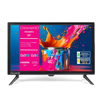 Телевізор OzoneHD 19HN88T2 ( Чорний ) 28047