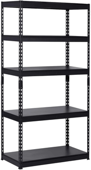 Складський стелаж Humberg HR-700 183 x 90 x 45 см чорний (5903890618544)