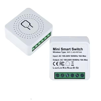 Wi-Fi розумне реле 16A з RF 433 МГц Smart Switch 2-канальне