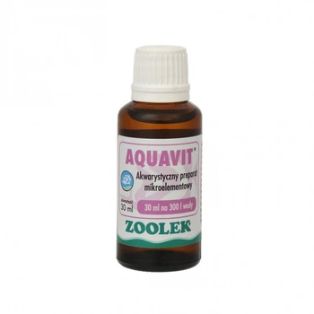 Микроэлементная добавка Zoolek Aquavit 30 мл (0111) для аквариума с 13 биоэлементами