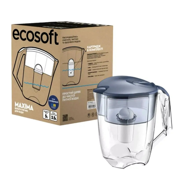 Фільтр-глечик ECOSOFT Maxima сапфіровий 5 л