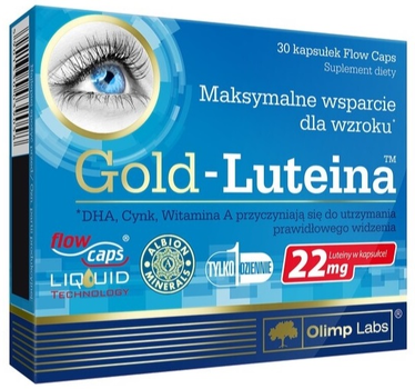 Диетическая добавка Olimp Gold Лютеин 30 капсул (5901330039058)