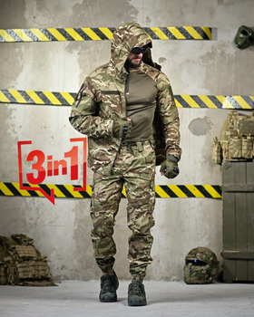 Тактический летний костюм 3 в 1 китель, штаны UBACS Tactical Series Multicam S