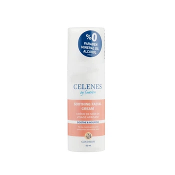 Крем для обличчя з морошкою для сухої та чутливої шкіри Celenes Cloudberry Soothing Facial Cream Dry and Sensitive Skin 50 мл