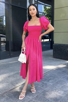 Платье Jadone Fashion Мона L-XL малина
