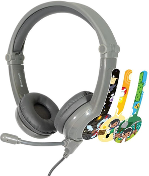 Навушники BuddyPhones Galaxy Grey (4029599101123)