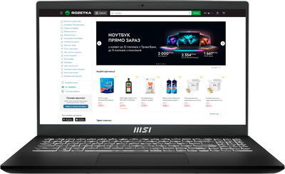 Ноутбук MSI Modern 15 B7M-469XUA (9S7-15HK12-469) Classic Black
