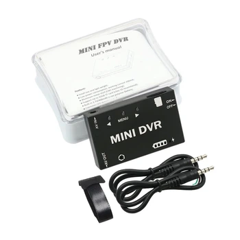 Видеорегистратор Mini FPV DVR со встроенным аккумулятором, AV IN/OUT, видеозапись для аналоговых FPV