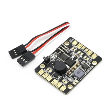 Плата распределения питания Matek LED & PowerHub V3 5в1, BEC 5V/12V, сигнализация низкого напряжения