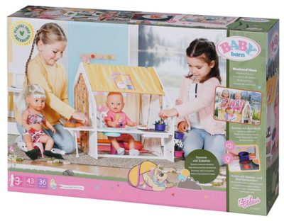 Ляльковий будиночок Zapf Creation Baby Born Weekend House + аксесуари 832752 (4001167832752)