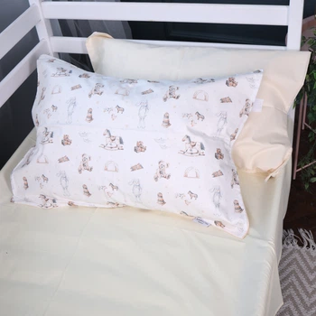 Наволочка детская MirSon Kids Time 22-1422 Warm toys Сатин 50х70 см (2200011186894)