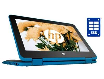Нетбук-трансформер HP Chromebook x360 11 G3 EE / 11.6" (1366x768) TN Touch / Intel Pentium Silver N5000 (4 ядра по 1.1 - 2.7 GHz) / 8 GB DDR4 / 256 GB SSD / Intel UHD Graphics 605 / WebCam / Chrome OS б/у