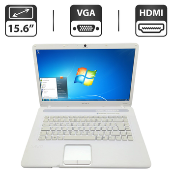 Ноутбук Sony Vaio NS21 / 15.6" (1366x768) TN / Intel Core 2 Duo T6400 (2 ядра по 2.0 GHz) / 4 GB DDR2 / 250 GB HDD / Intel HD Graphics / WebCam б/у
