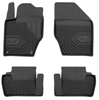 Комплект автомобільних килимків Frogum 77 для Citroen DS4 2011-2015 4 шт (5902643444416)
