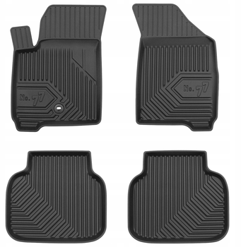 Комплект автомобільних килимків Frogum 77 для Fiat Freemont / Dodge Journey I 2008-2020 4 шт (5902643443143)