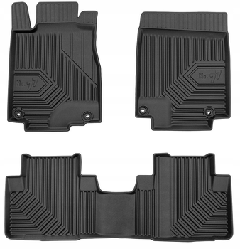 Комплект автомобільних килимків Frogum 77 для Honda CR-V IV 2012-2019 3 шт (5902643443051)