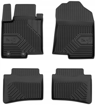 Комплект автомобільних килимків Frogum 77 для Hyundai Bayon / i20 III з 2021 4 шт (5902643443273)