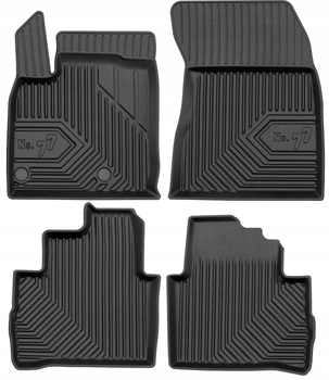 Комплект автомобільних килимків Frogum 77 для Nissan Qashqai I 2006-2013 4 шт (5902643444270)