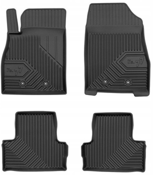 Комплект автомобільних килимків Frogum 77 для Opel Adam 2012-2019 4 шт (5902643444331)