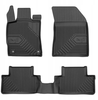Комплект автомобільних килимків Frogum 77 для Peugeot 308 III / DS 4 II / Opel Astra L з 2021 3 шт (5902643444621)