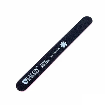 Пилка для ногтей Salon Professional 100/180 ONYX прямая узкая (2000000010397)