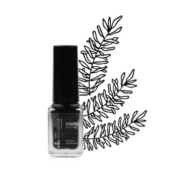 Лак для стемпінгу Nails Molekula Stamping 02 чорний 6 мл (2100994235025)