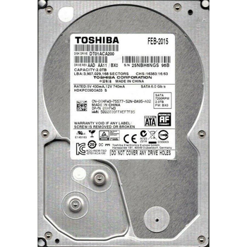 Жорсткий диск Toshiba 3.5 2Tb (DT01ACA200)