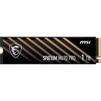 Накопичувач SSD MSI m.2 NVMe 1TB Spatium M470 Pro PCIe 4.0 x4 NVMe 3D NAND TLC (S78-440L0J0-P83)