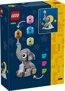 Zestaw klocków LEGO Słoniątko na niebie, 402 el. 40814 (5702017830667)