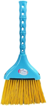 Віник пластиковий Zambak Plastik Medium 40 см Блакитний (ZP84123/Bl)