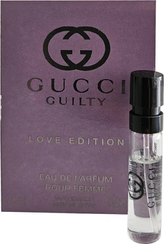 Пробник Парфюмированная вода для женщин Gucci Guilty Love Edition Pour Femme 1.5 мл (3616305259486)
